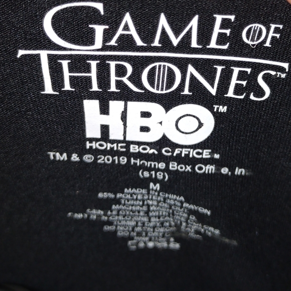 HBO Game of Thrones T Shirt, Game of Thrones You Know Nothing Jon Snow T Shirt - Picture 3 of 9